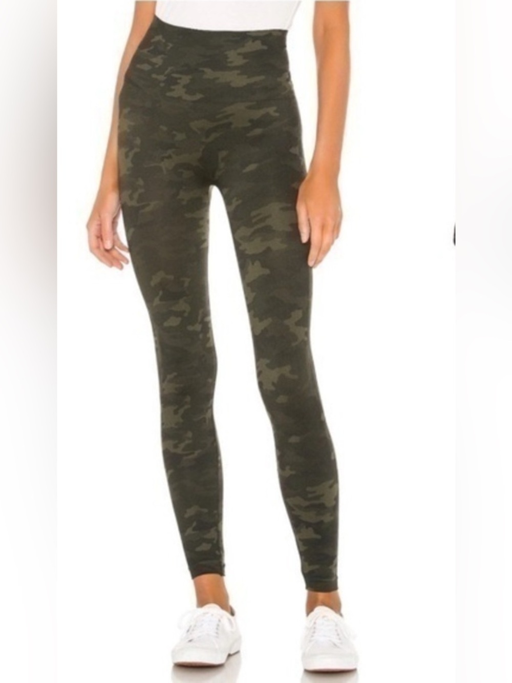 Spanx Look at Me Now Seamless Full Length Camo Leggings
